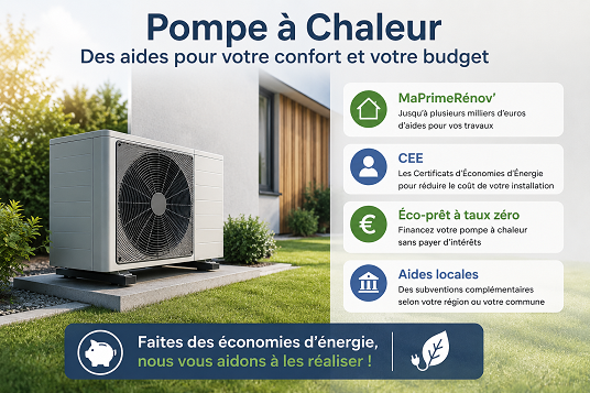 Conseils pour pompe à chaleur à Gagny