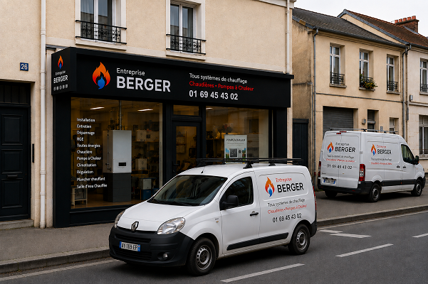 Entreprise Berger et pompe à chaleur en Essonne